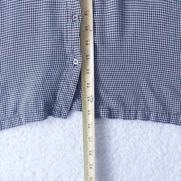 Jane and Delancey Black & White Houndstooth Long Sleeve Top Women's Sz 2X - Picture 15 of 15